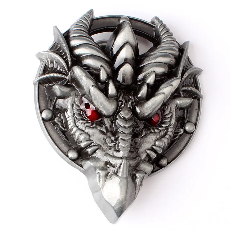 Top Trends: Dragon King Belt Buckle Homemade Handmade Belt Components Knight Heavy Metal Rock Buckle Shoppable Styles