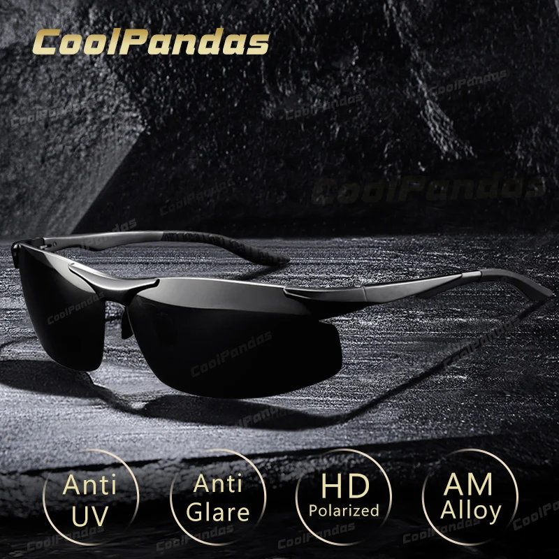 Top Trends: Aluminum HD Polarized Photochromic Sunglasses Men Driving Sun Glasses Male Outdoor Sport Eyewear Anti-UV Oculos De Sol Masculino Shoppable Styles