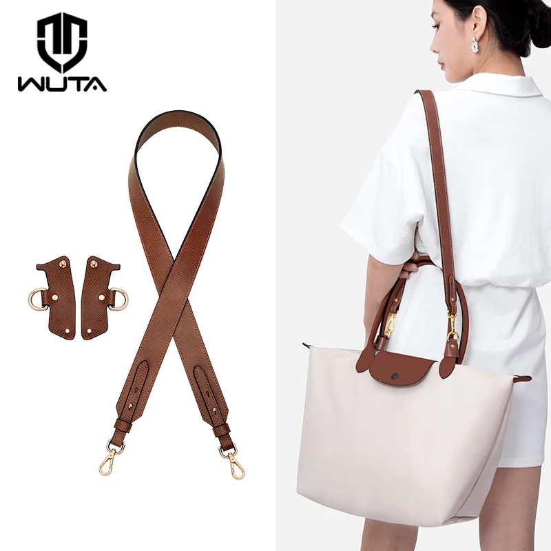 Top Trends: WUTA Bag Strap Set For Longchamp Tote Bag L -Multicolor Free Punching Modification Bag Belt Accessories Crossbody Shoulder Strap Shoppable Styles