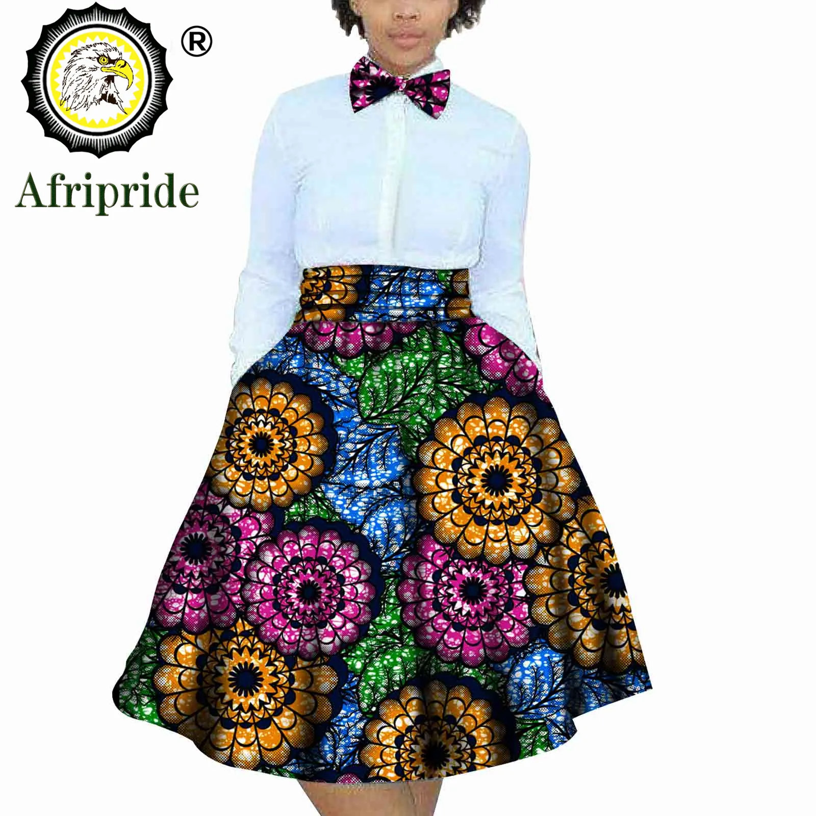 Top Trends: 2024 African Women Skirts Children Clothing 100% Cotton Dashiki Bazin Riche Ankara Print AFRIPRIDE S1827002 Shoppable Styles