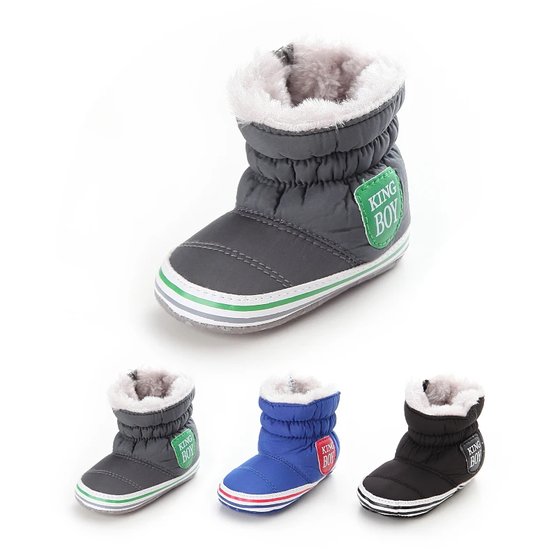 Top Trends: VALEN SINA Winter Warm Newborn Baby Shoes Girls Boys Infant Toddler Snow Boots Warm Anti-slip Soft Sole Shoes Anti-dirty 0-18M Shoppable Styles