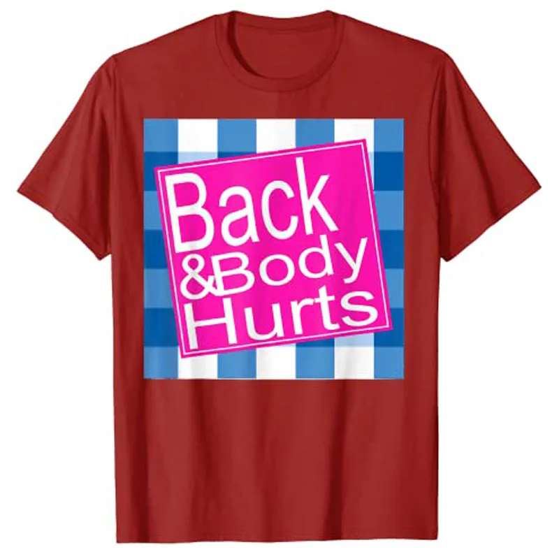 Top Trends: Funny MY BACK & BODY HURTS A Bath Don't Work OUCH T-Shirt Shoppable Styles - Image 6