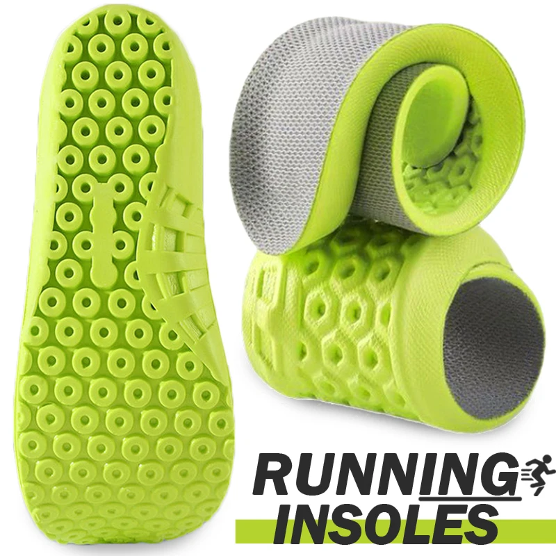 Top Trends: New Sport Insoles For Shoes Men Women Memory Foam Insole Soft Mesh Breathable Deodorant Running Shoe Pad Orthopedic Sole Cushion Shoppable Styles