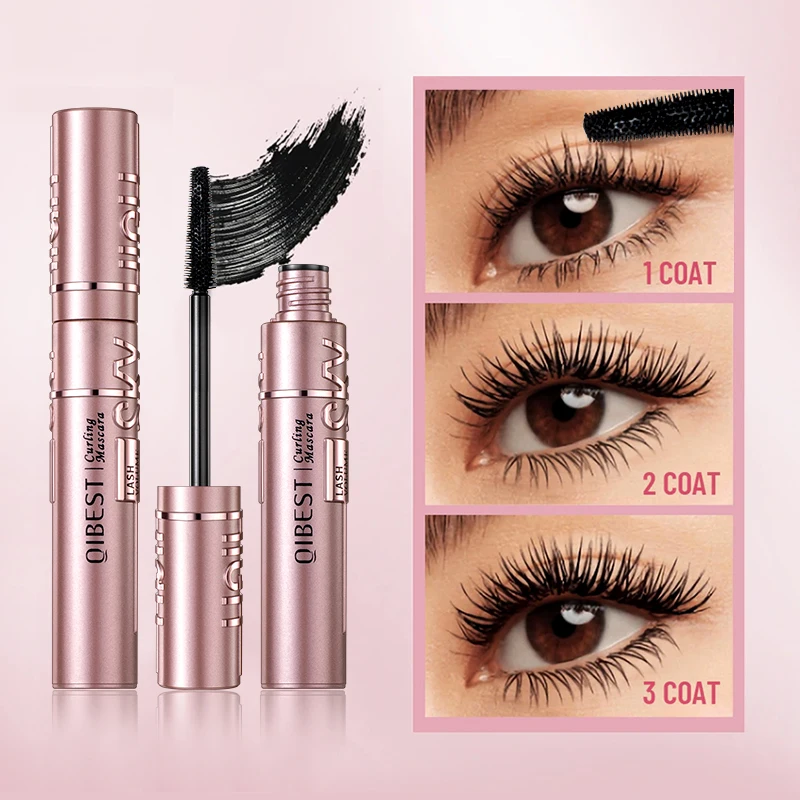 Top Trends: Eyelashes Lengthening 4D Mascara Waterproof Long Lasting Silky Lash Black Eyelashes Extension Make Up Beauty Eye Korean Cosmetic Shoppable Styles