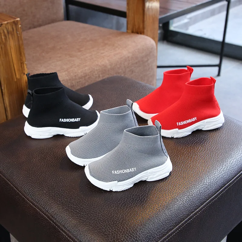 Top Trends: Kids Boots Toddler Girl Boy Non-slip Children Sport Shoe Wrapping Child Sock Boots Kids Shoes Boys Sneakers Boys Casual Shoes Shoppable Styles