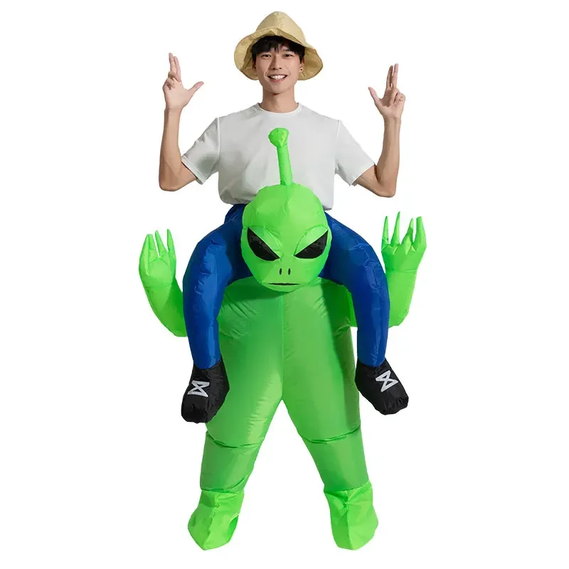 Top Trends: 2023 Adult Kids Alien Inflatable Costume Fun Party Halloween Costume For Man Women Cosplay Shoppable Styles