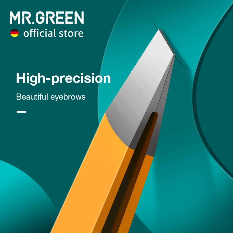 Top Trends: MR.GREEN Eyebrow Tweezer Colorful Hair Beauty Fine Hairs Puller Stainless Steel Slanted Eye Brow Clips Removal Makeup Tools Shoppable Styles