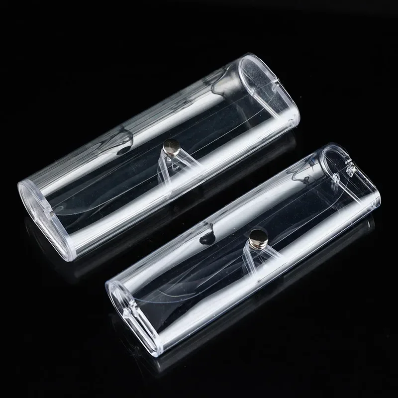 Top Trends: Plastic Transparent Glasses Case Soft Box Portable Waterproof Sunglasses Box Eyeglasses Storage Pouch Unisex Eyewear Accessorie Shoppable Styles