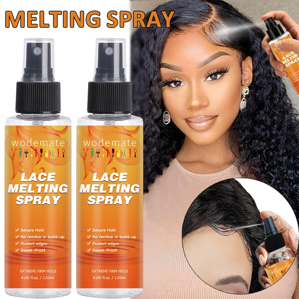 Top Trends: Melting Spray For Lace Wig Long Lasting Invisible Lace Melting Spray Quick Drying Melt Band Wigs Accessories 120ml Shoppable Styles