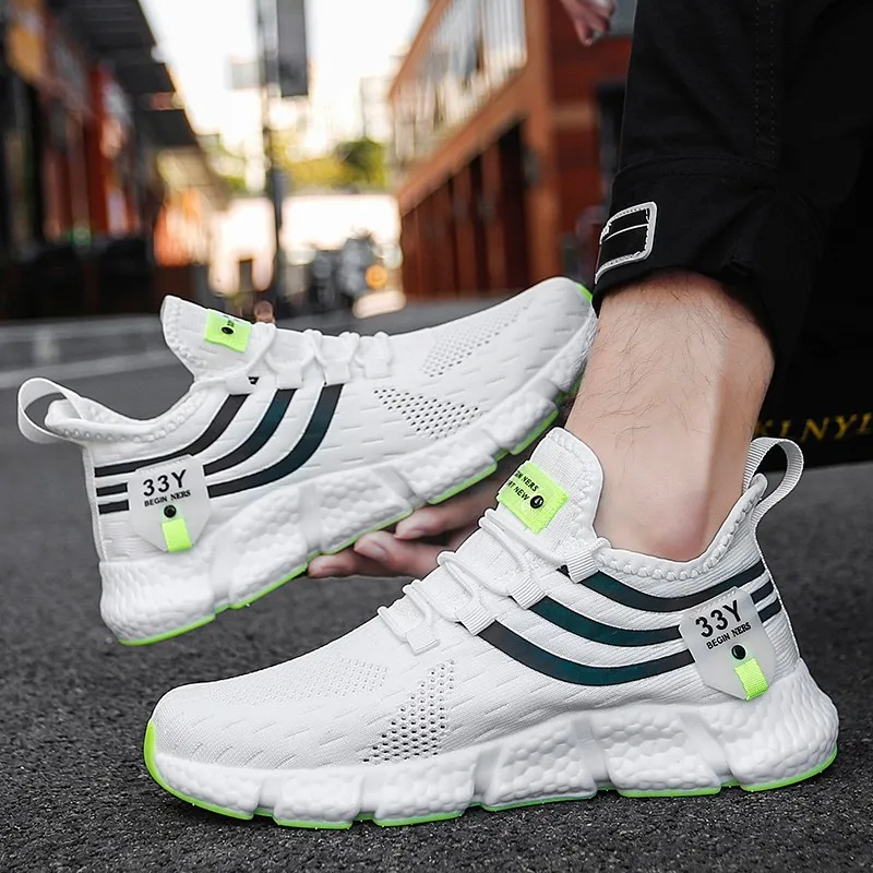 Top Trends: Summer Men Shoes Mesh Breathable Running Shoes For Men Lightweight Casual Walking Sneakers Shoes Couple Footwear Tenis Masculino Shoppable Styles