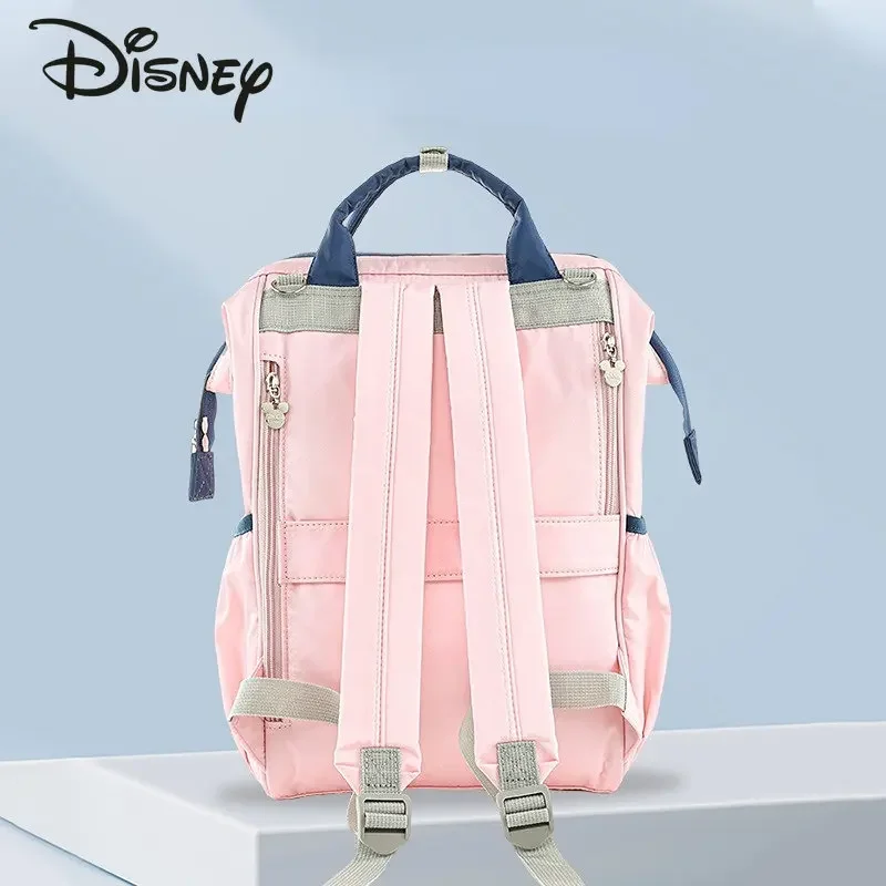 Top Trends: Disney Fashion Mommy Bag Cartoon Large Capacity Baby Products Storage Bag High Quality Multifunctional Outgoing Parent Child Bag Shoppable Styles - Image 5