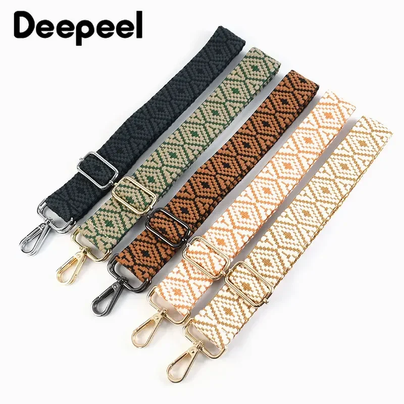 Top Trends: 1Pc Deepeel 3.8cm Wide Bag Shoulder Strap 75~130cm Adjustable Webbing Straps Women&#039;s Crossbody Replacement Bags Belt Accessories Shoppable Styles