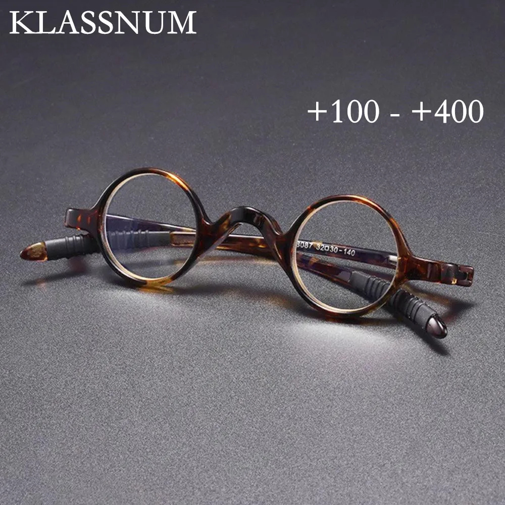 Top Trends: Retro Small Round Frame Men Women Reading Glasses Anti Blue Light Goggles Vintage Hyperopia Eyewear Presbyopia Elderly Eyeglasse Shoppable Styles