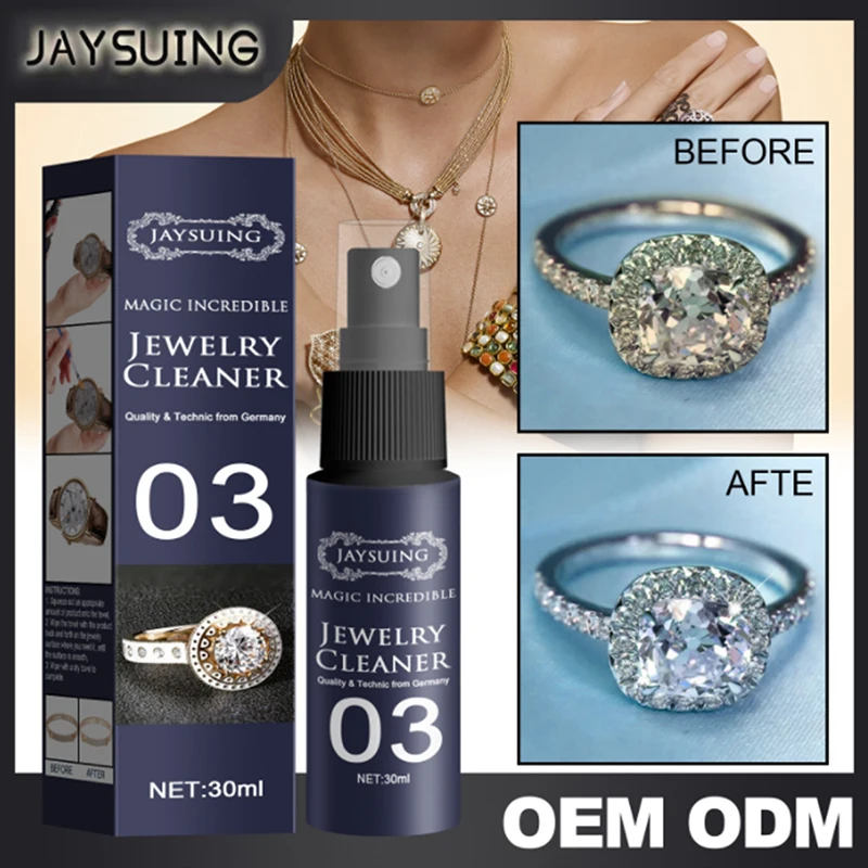 Top Trends: New Jewelry Cleaner Tarnish Remover Diamonds Color Gold Jewelry Stain Clean Spray 30ML Shoppable Styles