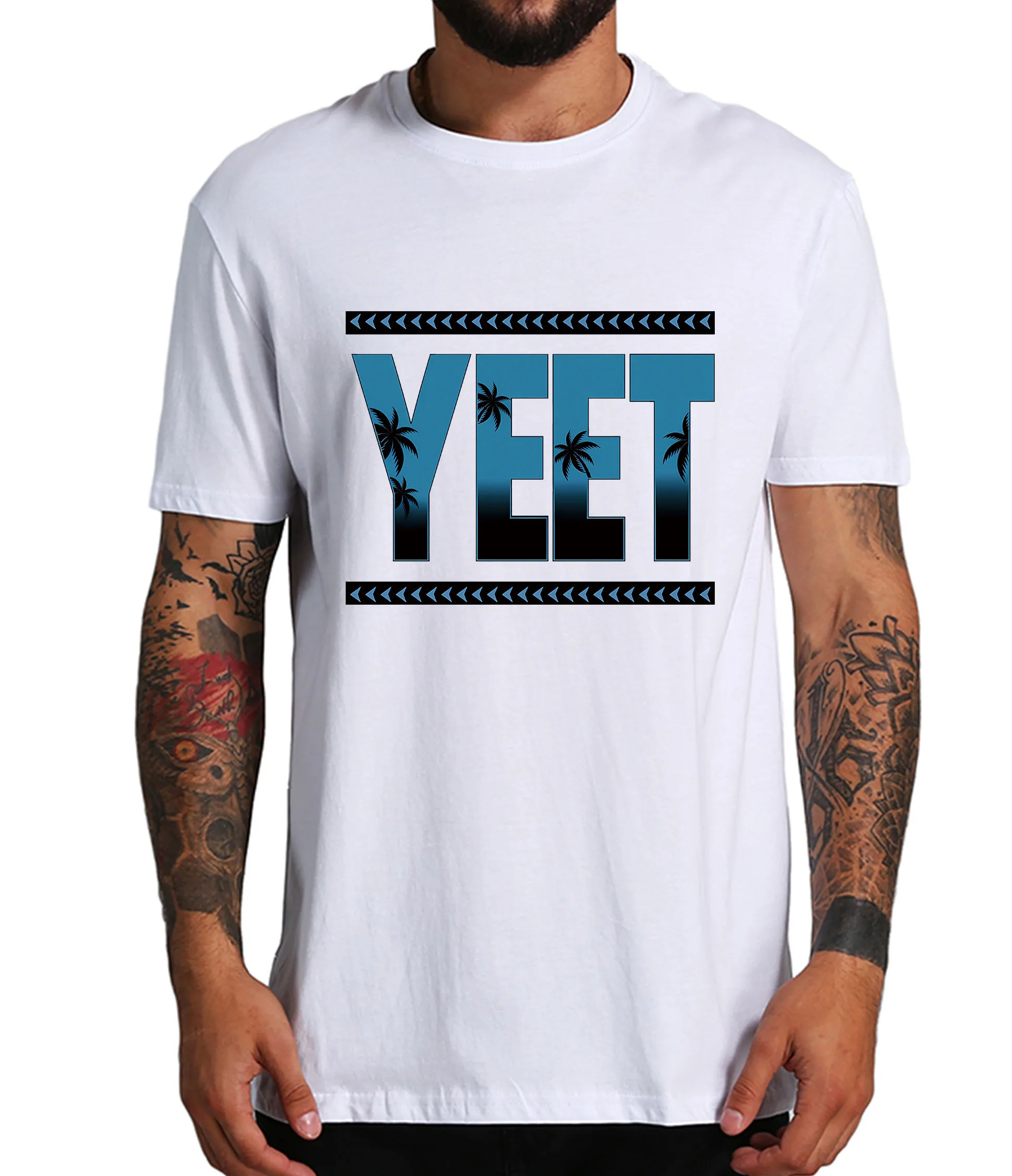 Top Trends: Retro Yeet T Shirt Funny Quotes Wresting Lovers Graphic T-shirt 100% Cotton Soft Unisex O-neck Tee Tops EU Size Shoppable Styles