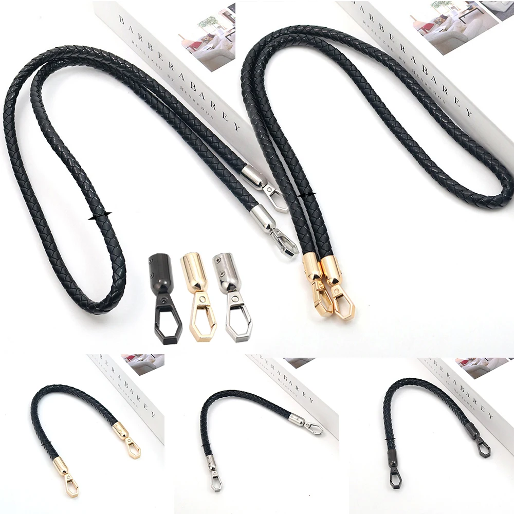 Top Trends: Fashion Braided PU Leather Shoulder Bag Strap Durable Handbag Strap Handles DIY Replacement Belts For Purse Bag Accessories Shoppable Styles