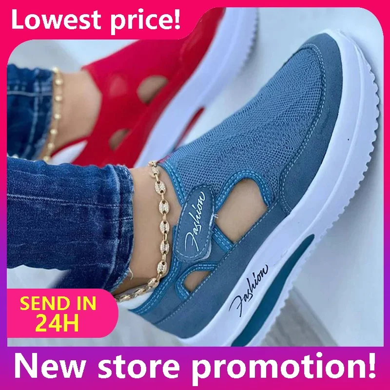 Top Trends: Shoes Womens Sneakers Female Casual Shoes 2023 Summer New Breathable Mesh Ladies Sport Shoes Vulcanized Women Platform Sandals Shoppable Styles