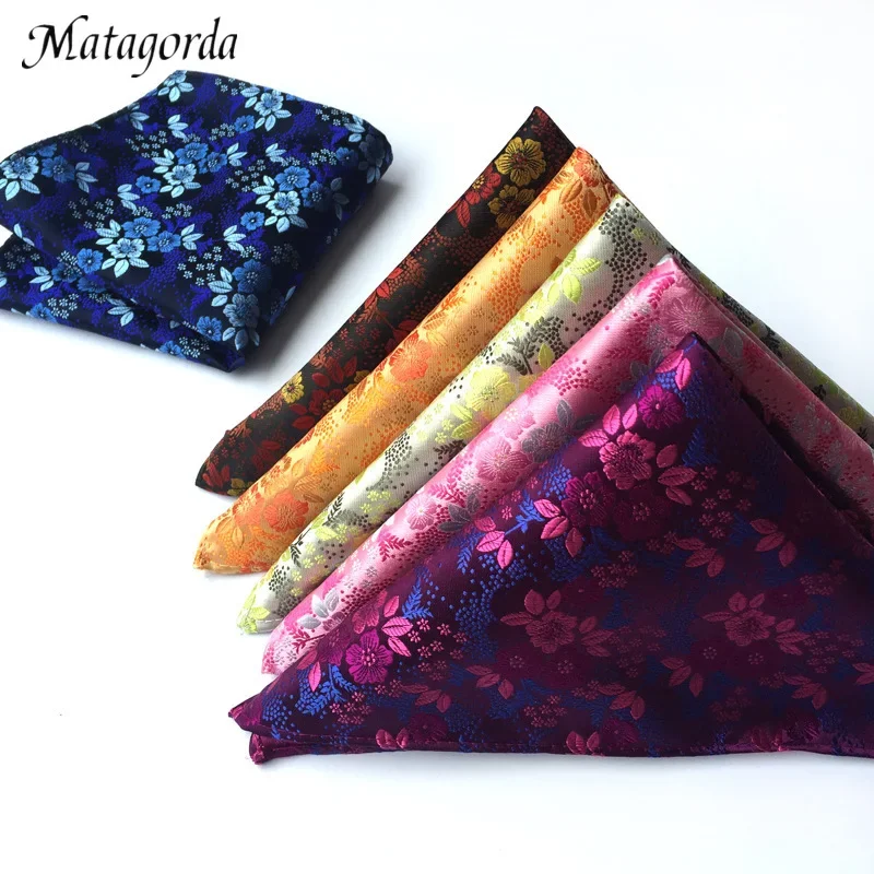 Top Trends: 25*25 Cm Man Paisley Flower Hanky Pocket Square Handkerchief Men Suit Accessory Wedding Party Silk Neckwear Scarf Shoppable Styles