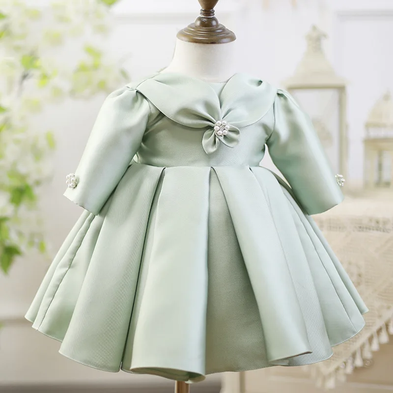 Top Trends: Toddler Baby Girl Dress Long Sleeve Infant Princess Dress 1 Year Birthday Baby Girls Party Dress Newborn Baby Girl Vestidos Gown Shoppable Styles