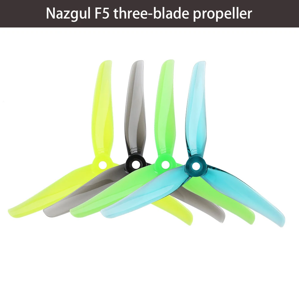 S10de1f3bd9284c24bcd425a6ff66964cf 4pair IFlight Nazgul F5 5.1x3.5x3 / F6 6x4x3 Tri-blade Propeller Compatible 22-23 Series Brushless Motor for RC FPV Drone Part