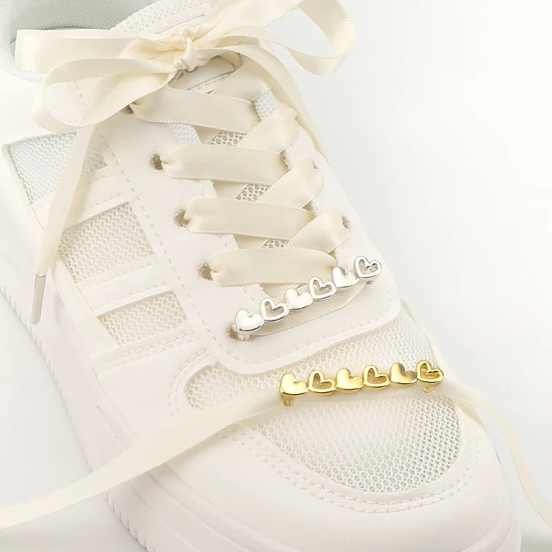 Top Trends: Shoelaces Charms For Sneakers Shoelaces Clips Decorations Faux Pearl Casual Metal Rhinestone Shoe Buckle For AF1 Women Man 1PCS Shoppable Styles