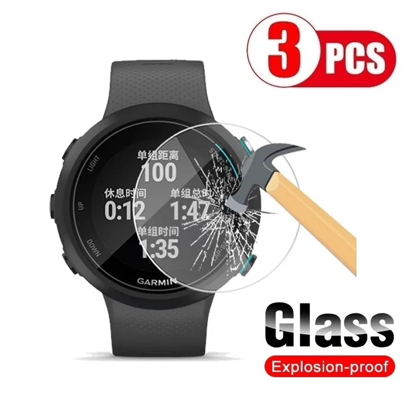 Top Trends: Tempered Glass For Garmin Swim 2 Venu Vivomove HR Garmin Vivoactive 3 Glass Screen Protector Film Foil Shoppable Styles