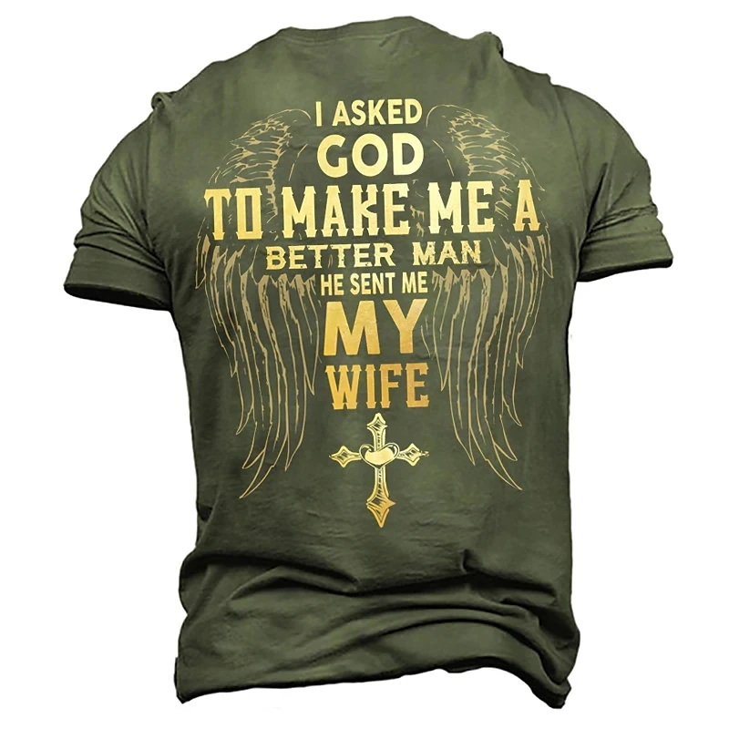 Top Trends: 2022 Summer Men's Crucifix T Shirt 3d Printed Letter Short Sleeve Cross Oversized Tops Tee Shirt Man Clothing Jesus Christ Tops Shoppable Styles - Image 2