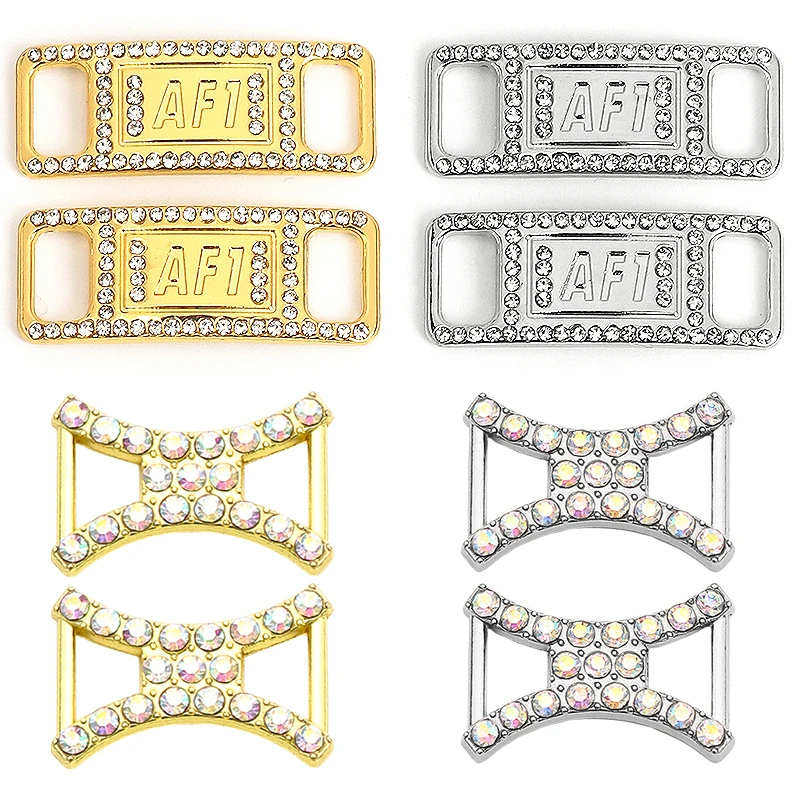 Top Trends: 32 Color Plating Shoelace Buckle Metal Shoelaces AF1 Shoelaces Buckle Accessories Metal Lace Lock Sneaker Kits Metal Lace Buckle Shoppable Styles - Image 5