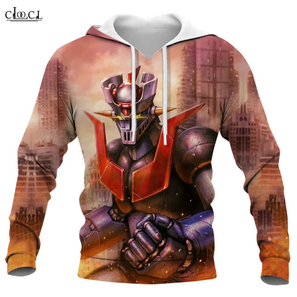 Top Trends: Men Hoodie Mazinger Z 3D All Over Printed Anime Hoodie Long Sleeves Hooded Sweatshirt Fashion Unisex Streetwear Pullover Shoppable Styles - Image 3