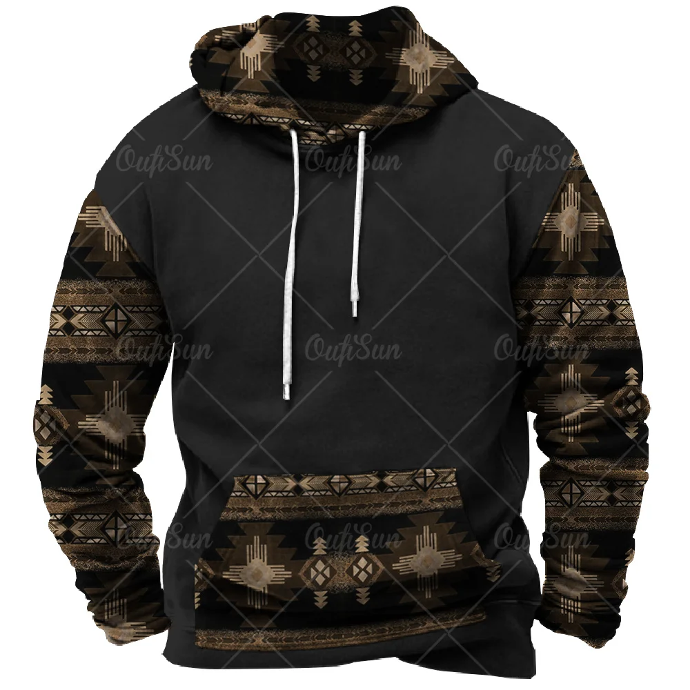 Top Trends: Vintage Hoodie For Men Autumn Long Sleeve Hooded Pullover T-Shirt Oversized Men's Clothing Fashion Casual Streetwear Shoppable Styles