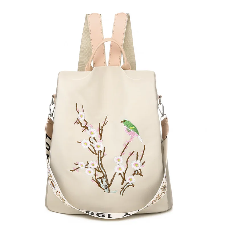 Top Trends: 2024 New Oxford Anti-theft Women Backpack Fashion Print School Bag High Quality Large Capacity Backpack Shoppable Styles