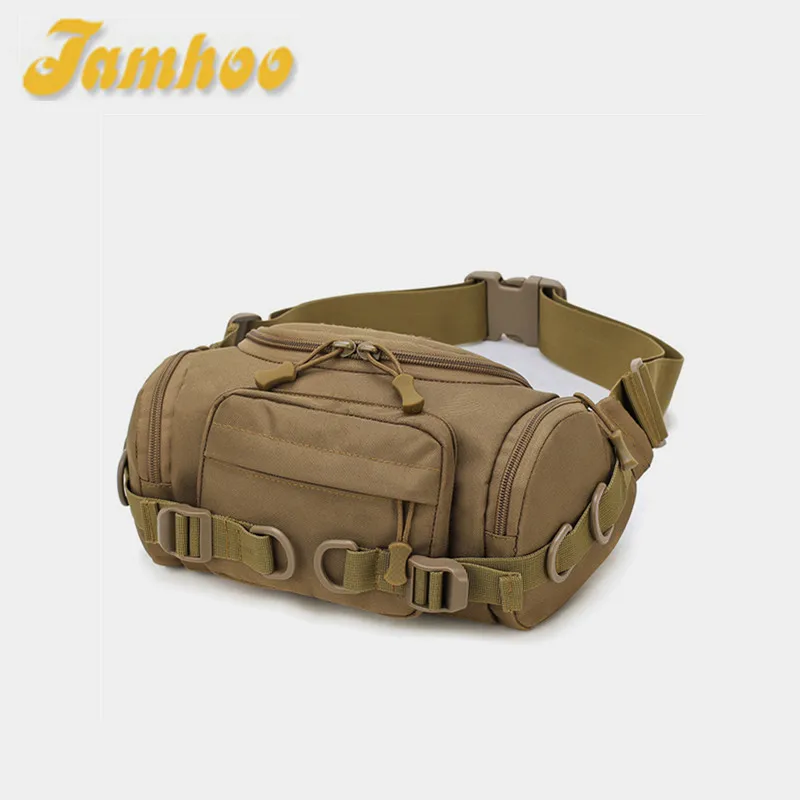 Top Trends: Jamhoo Man Fashion Outdoor Waist Bag Fanny Pack Sports Running Cycling Pack Shoulder Belt Bag Travel Phone Pouch Bags For Male Shoppable Styles