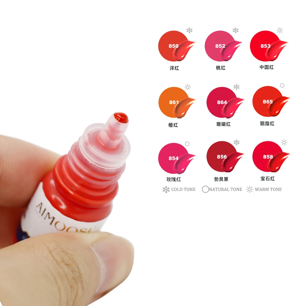 Top Trends: Tattoo Ink Nano Pigment Milkly Colors For Semi Permanent MakeUp Sets Tint Eyebrow Eyeliner Lips Beauty 3ml Microblading Pigments Shoppable Styles - Image 6