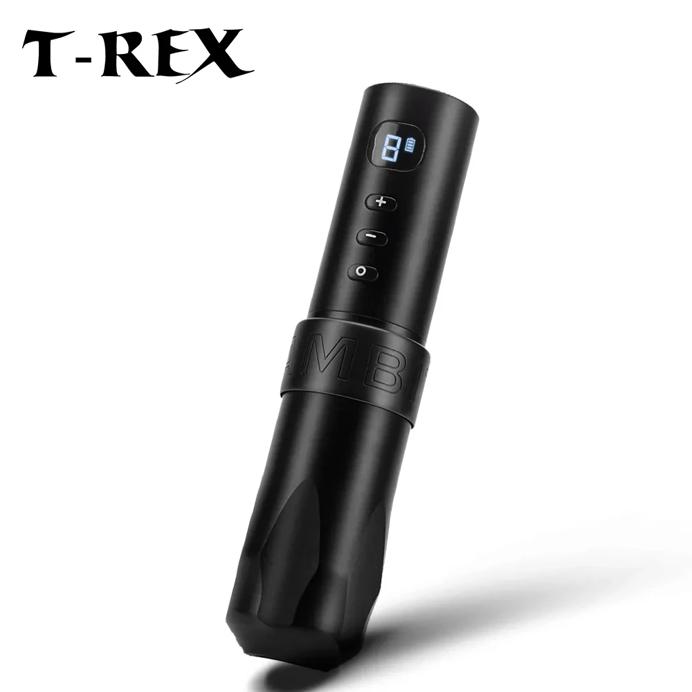 Top Trends: T-Rex Wireless Tattoo Pen Machine Rechargeable Battery With Portable Power Pack 1800mAh Digital LED Display For Body Art Shoppable Styles