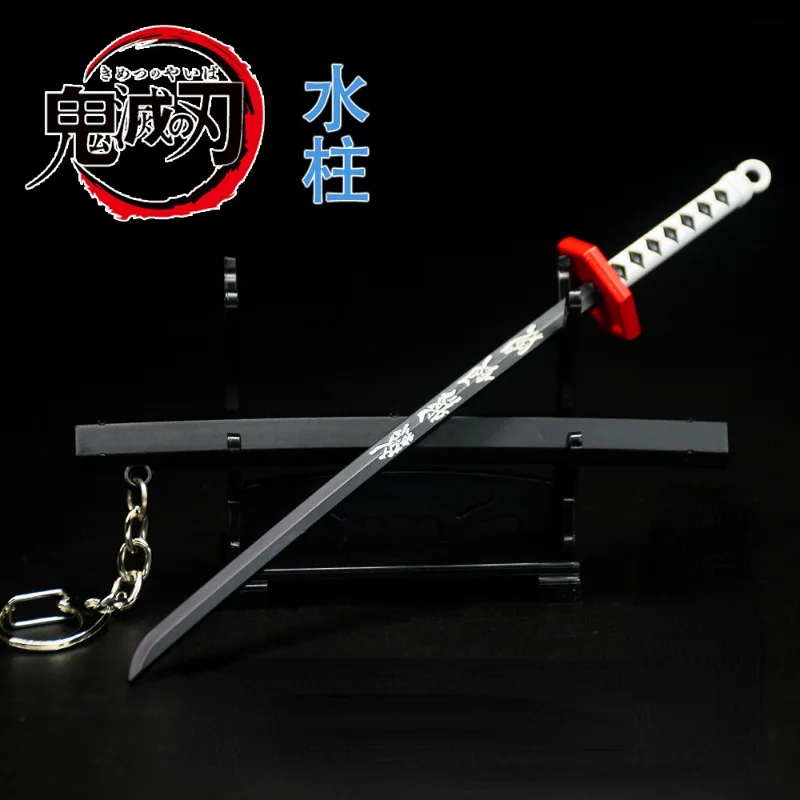 Top Trends: New The Blade Of The Ghost 17cm Mini Katana Keychains Key Chains Evil Eye Anime Keychain Key Chain Cute Keychain Shoppable Styles - Image 4