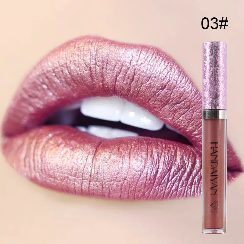 Top Trends: Handaiyan 6 Colors Shiny Lip Gloss Longlasting Glitter Red Nude Lipstick Liquid Waterproof Moisturize Crystal Lipgloss Makeup Shoppable Styles