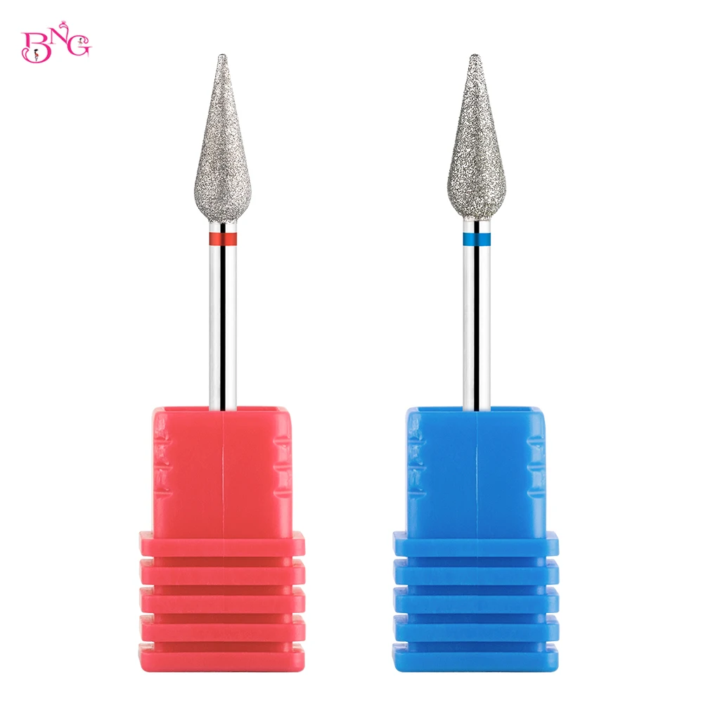 Top Trends: 1pc Diamond Nail Drill Bit Milling Cutter For Pedicure Manicure Burr Cuticle Clean Electric Cutter Rotary Drill Bits Accessories Shoppable Styles