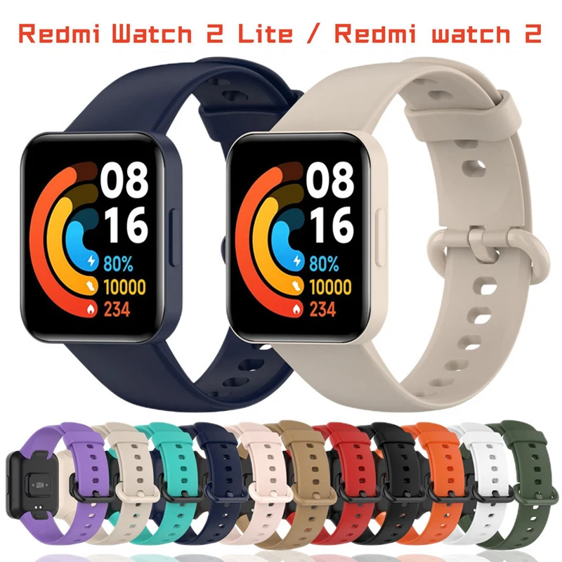 Top Trends: Strap For Redmi Watch 2 Lite Smart Watch Accessories Soft TPU Silicone Replacement Wristband Bracelet For Redmi Watch2 Correa Shoppable Styles