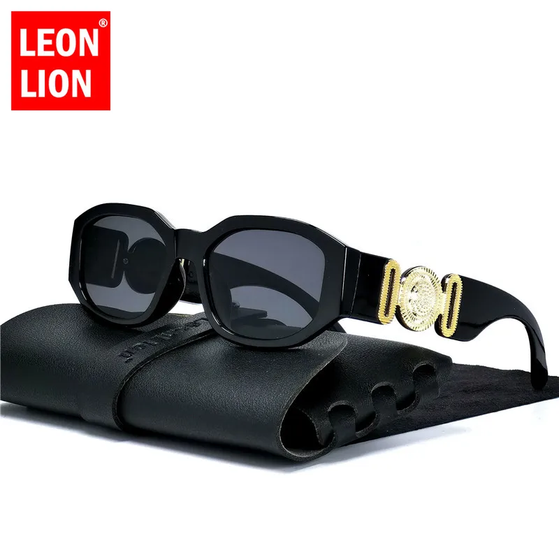 Top Trends: LeonLion Vintage Oval Sunglasses Women Brand Designer Glasses Women / Men Cateye Retro Eyewear Women Vintage Lentes De Sol Mujer Shoppable Styles