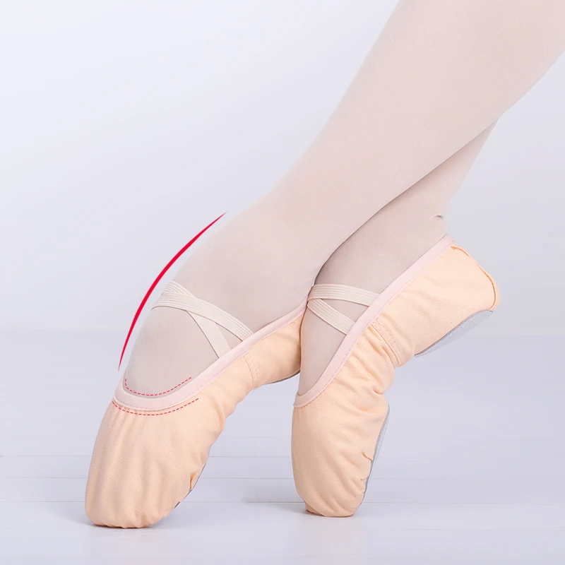 Top Trends: Women Ballet Shoes Canvas Girls Dance Slippers Split Sole Gymnastics Yoga Dancing Shoes Children Adult Ballerina Shoes Shoppable Styles