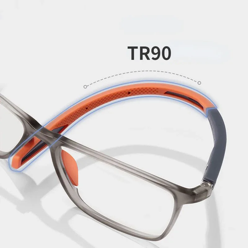 Top Trends: New Trend TR90 Reading Glasses Fashion Men Women Sport Presbyopia Eyeglasses Retro Blue Light Blocking Eyewear Diopter 0 To + 4.0 Shoppable Styles - Image 4