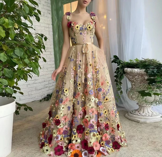 Top Trends: 3D Flower Fashion Embroidery Flower Wrap Hip Sexy Dress 2023 New Hot Selling Fashion Casual Sleeveless Suspended Dress Shoppable Styles