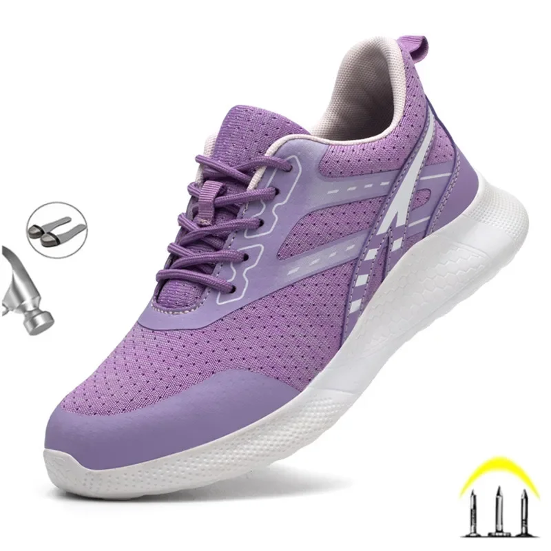 Top Trends: Latest 2023 Women&#039;s Shoes Indestructible Steel Toe Cap Safety Work Shoes Sneakers Lightweight Anti Smashing Female Footwear Shoppable Styles