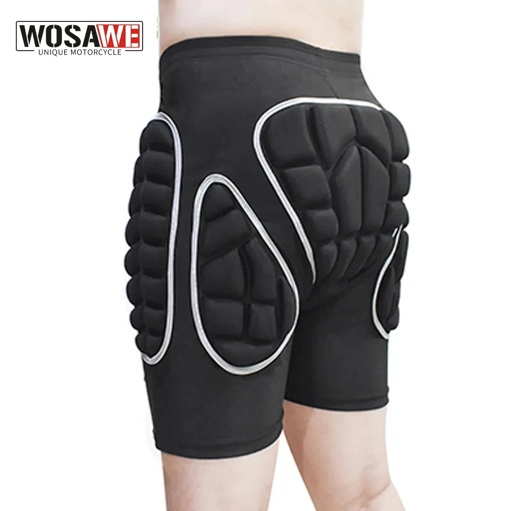 Top Trends: WOSAWE Hip Protection Shorts Snowboard Skateboard Ski Sports Shorts Thicken EVA Padded Shorts Hockey Skating Butt Protector Shoppable Styles