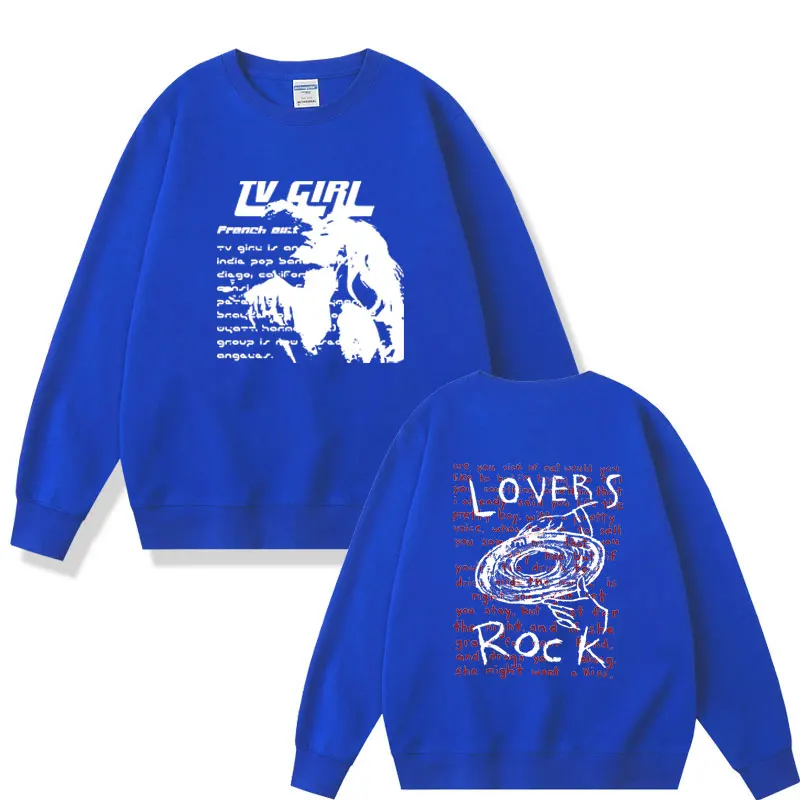 Top Trends: Tv Girl Lovers Rock Song Double Sided Print Sweatshirt French Exit Album Poster Merch Pullover Men Women Crewneck Sweatshirts Shoppable Styles - Image 3