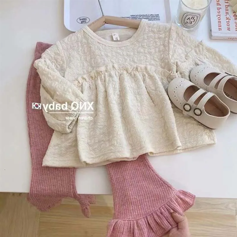 Top Trends: Spring Autumn 2 Pcs Children&#039;s Sets Children&#039;s Clothing Girls&#039; Shirt 2023Children&#039;s Shirt Pants Girl Baby Long Sleeve Top Shoppable Styles