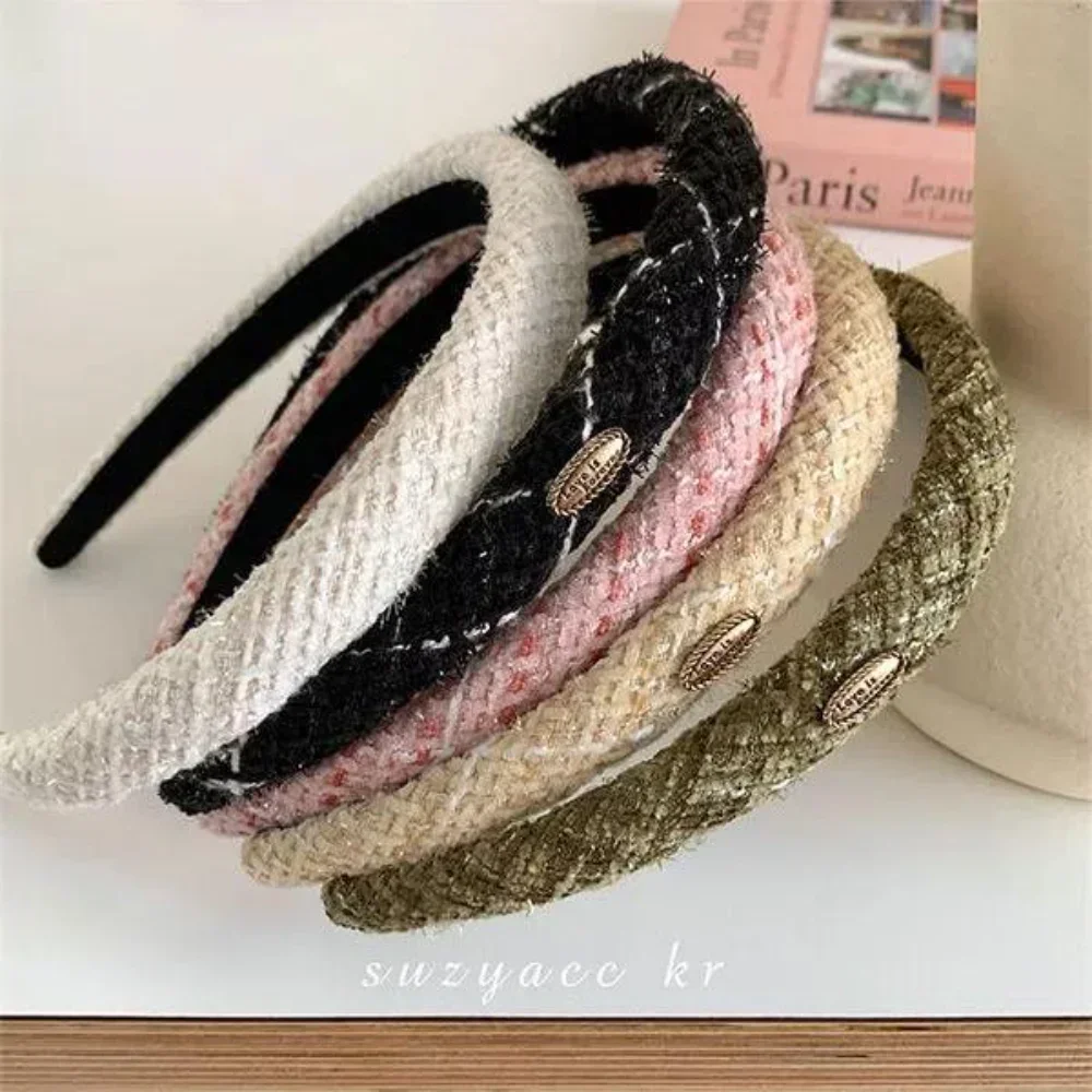 Top Trends: New Elegant Bezel Retro Women Headband Girls Hair Bands Hairband Hoop For Wedding Party Holiday Korean Hair Accessori Shoppable Styles