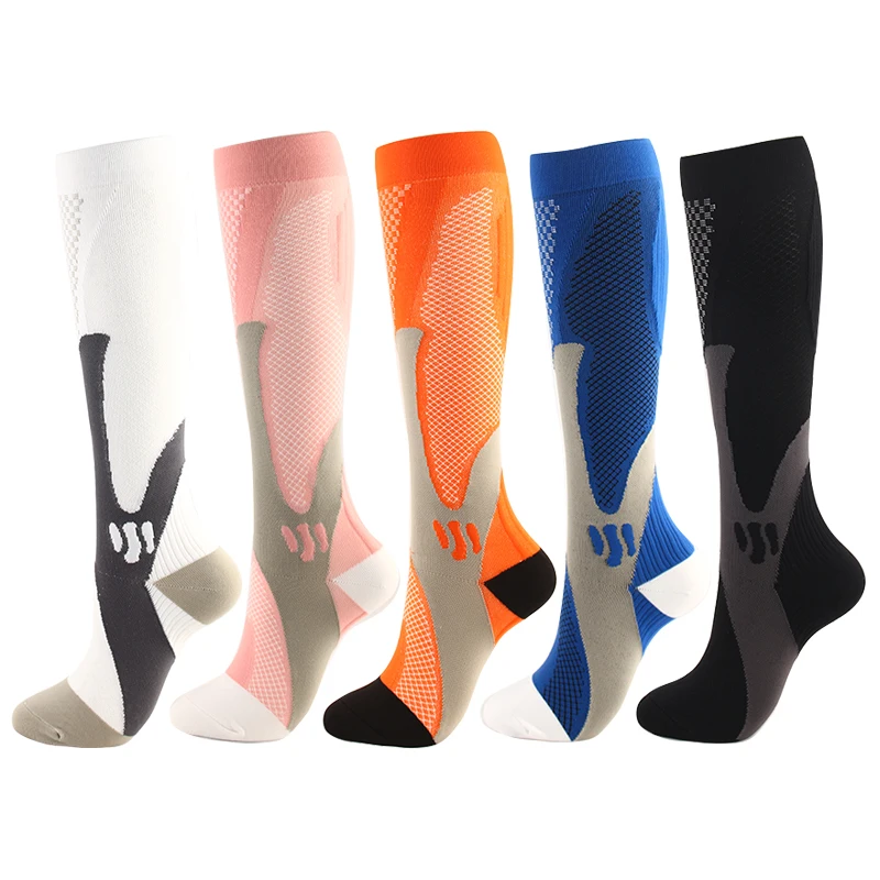 Top Trends: Sports Compression Socks Men Women Anti Fatigue Pain Relief Knee High Stockings Outdoor Medical Nursing Knee High Socks Shoppable Styles - Image 2