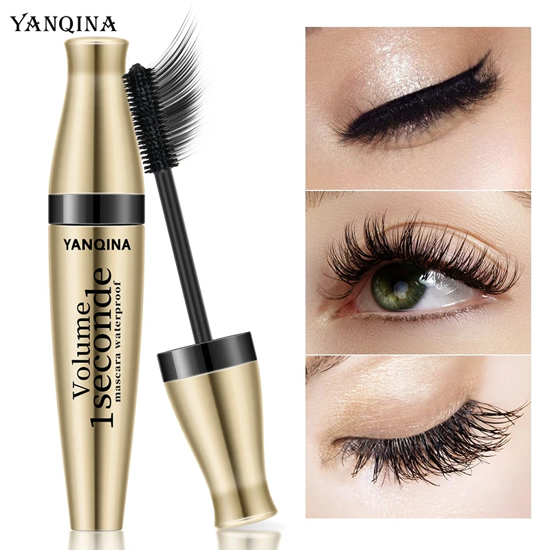 Top Trends: 4D Mascara Waterproof Long Lasting Lash Black Eyelashes Silk Fiber Lengthening Mascara Extension 3D Mascara Makeup Shoppable Styles