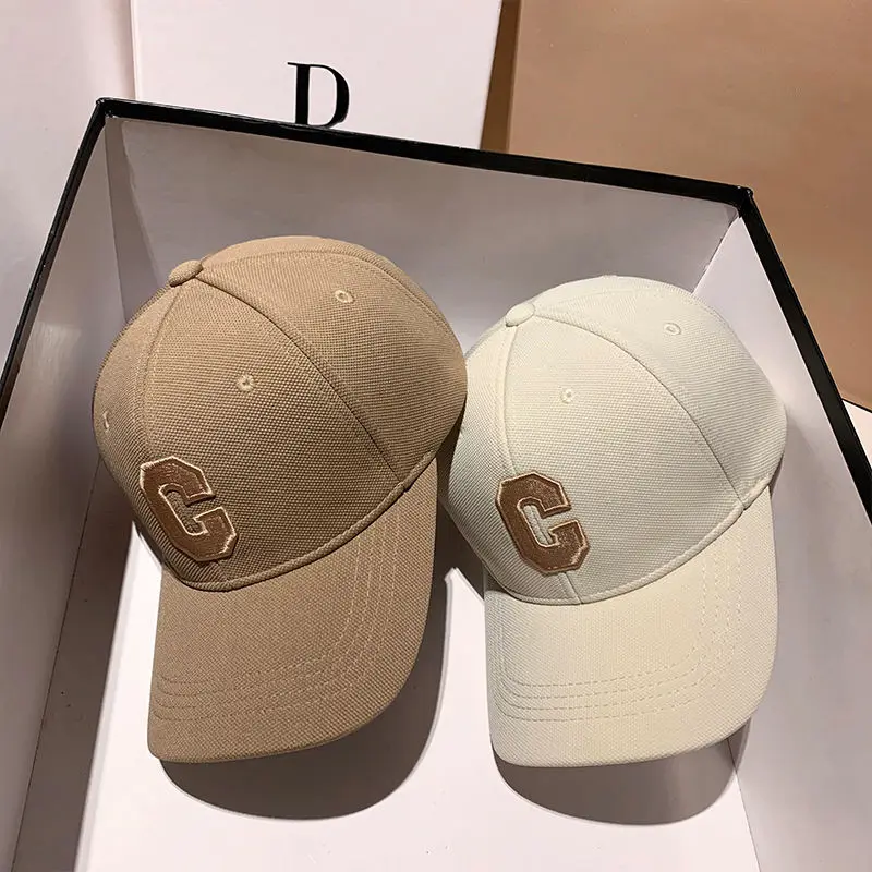 Top Trends: Brand Designer C Embroidered Summer Baseball Cap For Women Caps SunHats Gorras Kpop Casquette Visors Hip Hop Hat Dropshipping Shoppable Styles